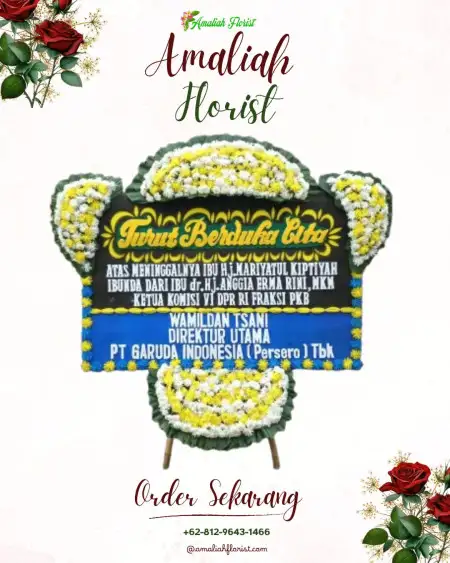 Papan Bunga Duka Butuh Kidul